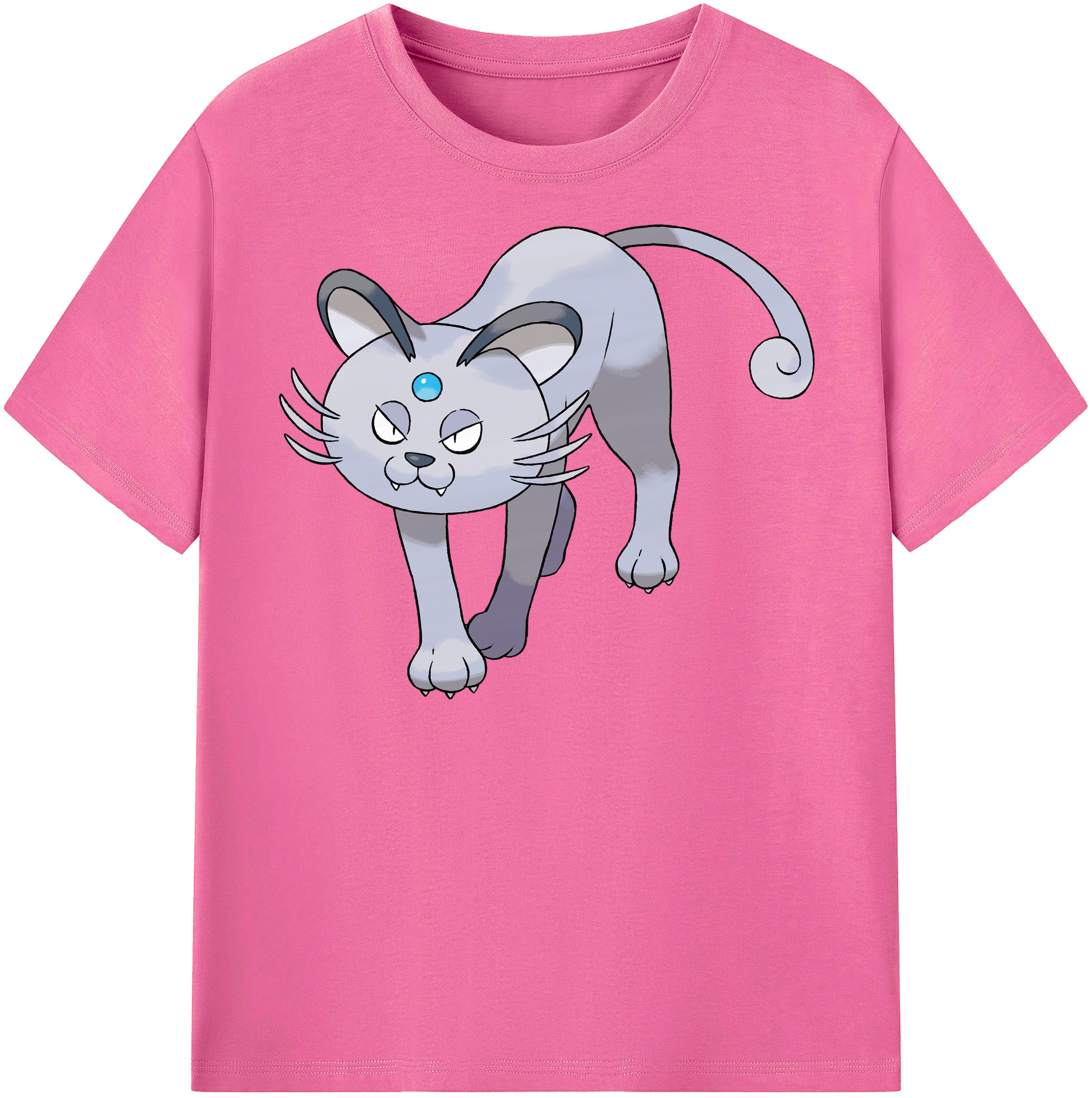 （画像用） ポケットモンスター Pokémon レディースカジュアルプリントTシャツ（綿100％）